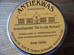 Antiekwas bijenwas boenwas 375 ml blik donkerbruin geel wit, Ophalen