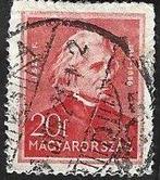 1 Postzegel Hongarije 1932 Bekende personen Liszt, Ophalen of Verzenden, Gestempeld