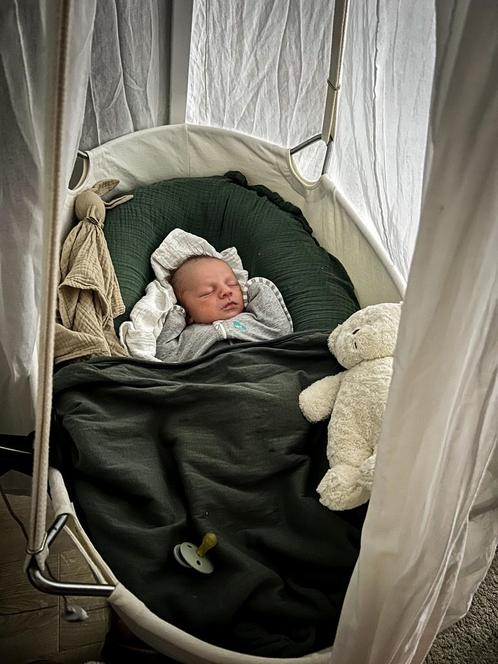 Leander wieg incl. Hemel, Kinderen en Baby's, Babywiegjes en Ledikanten, Zo goed als nieuw, Wieg, Ophalen