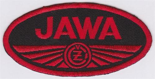 JAWA CZ stoffen opstrijk patch embleem #3, Motoren, Accessoires | Overige, Nieuw, Verzenden