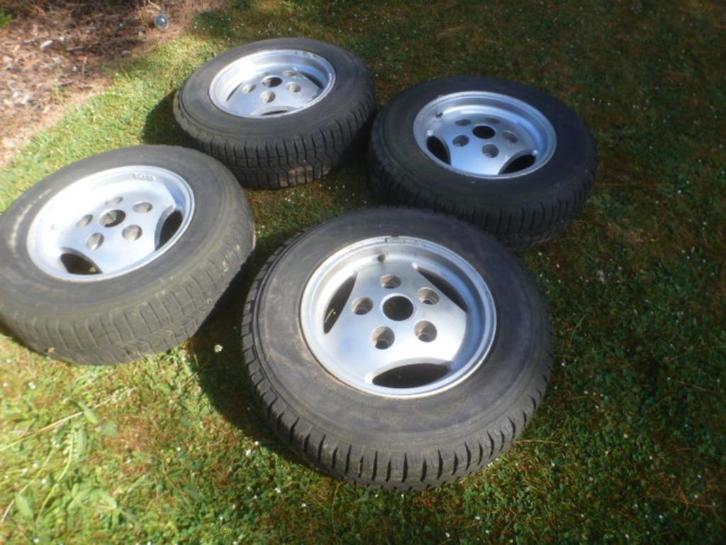 Range-Rover Classic: 4 aluminium velgen van Vogue, Auto-onderdelen, Banden en Velgen, Velg(en), 16 inch, Ophalen