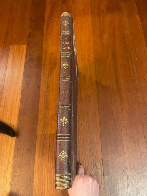 La mode illustrée - volledige jaargang – 1875, Antiek en Kunst, Antiek | Boeken en Manuscripten, Ophalen of Verzenden