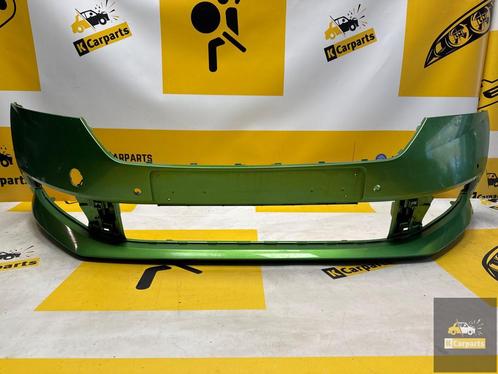 voorbumper Skoda Fabia Facelift bumper KLS PDC 6V0807221F, Auto-onderdelen, Carrosserie, Bumper, Skoda, Voor, Gebruikt