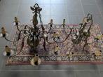 Vlaamse bronzen kroon luchters, Ophalen, Gebruikt, Metaal, Vintage