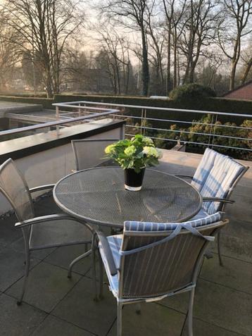 aluminium tuin meubelset met 4 zitplaatsen beschikbaar voor biedingen
