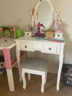 kindertafel makeup tafel met spiegel, Kinderen en Baby's, Kinderkamer | Tafels en Stoelen, Ophalen, Gebruikt, Tafel(s)