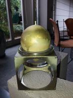 Kubusvormige metalen kandelaar, Moins de 25 cm, Autres couleurs, Comme neuf, Enlèvement