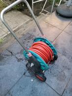Gardena tuinslang op haspel, Tuin en Terras, Ophalen, Gebruikt, Tuinslang