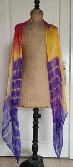 Multicolor sjaal, Maat 46/48 (XL) of groter, Ophalen of Verzenden, Sjaal, Merkloos