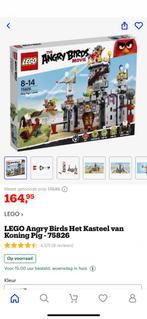 Lego angry birds Kasteel koning pig, Kinderen en Baby's, Speelgoed | Duplo en Lego, Ophalen, Zo goed als nieuw, Lego
