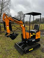 Nieuwe minigraver 1000kg diesel incl duim 4500ex btw, Ophalen of Verzenden