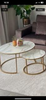 Salon tafel, Huis en Inrichting, Tafels | Salontafels, Ophalen, Glas