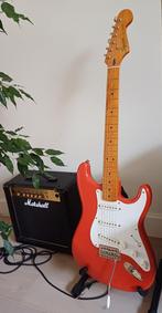 Squier stratocaster + Marshall versterker, Muziek en Instrumenten, Ophalen of Verzenden, Zo goed als nieuw, Fender