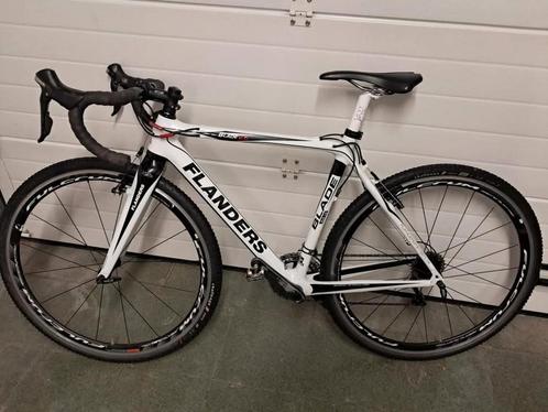 Flanders carbon crossfiets, Fietsen en Brommers, Fietsen | Racefietsen, Zo goed als nieuw, Carbon, Ophalen