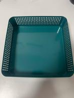 Appelblauwzeegroene mandje van Normann, Ophalen, Nieuw, Vierkant, Schaal
