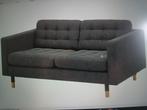 2 zitszetel + bijhorende poef, Huis en Inrichting, Fauteuils, Ophalen, Gebruikt