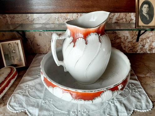 Vierdelige lampetset Nimy, Antiek en Kunst, Antiek | Keramiek en Aardewerk, Ophalen