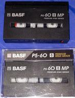 BASF P5-60 videocassette MP - 2 stuks Nieuw!, CD & DVD, Cassettes audio, Enlèvement ou Envoi, Neuf, dans son emballage
