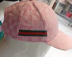 Roze Gucci pet, Kleding | Heren, Hoeden en Petten, Ophalen of Verzenden, Zo goed als nieuw, Pet