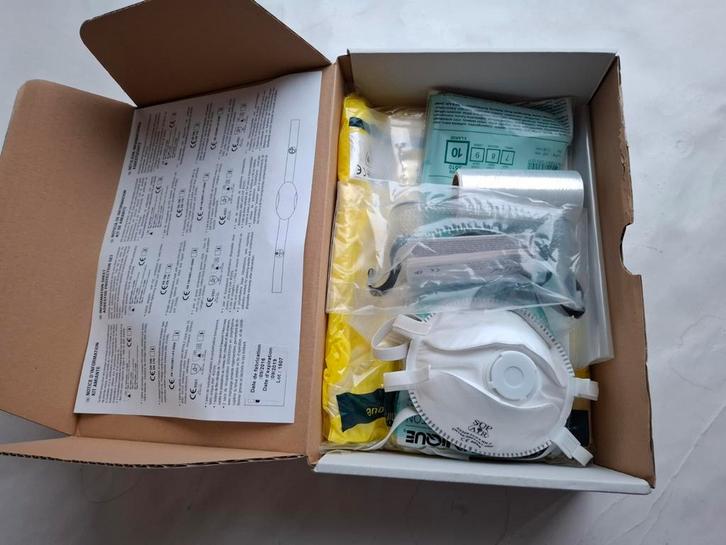 Asbestkit, Doe-het-zelf en Bouw, Adembescherming, Nieuw, Ophalen