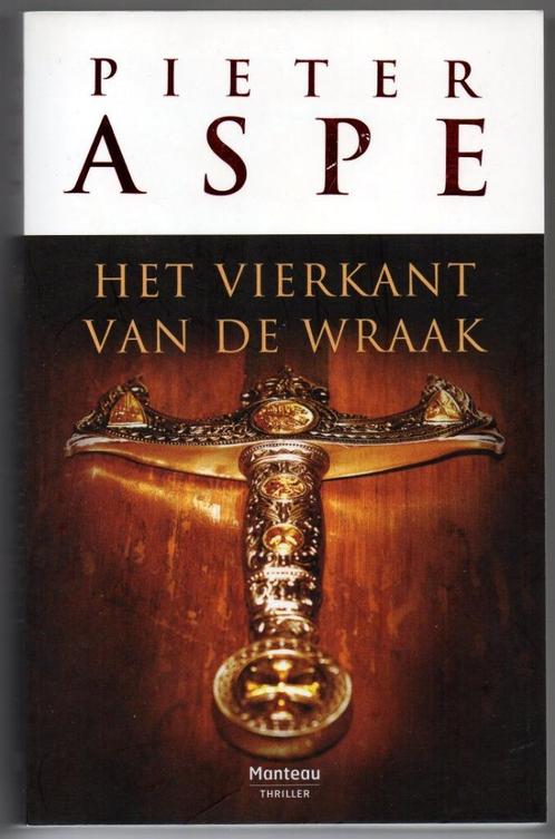 Het vierkant van de wraak - Pieter Aspe, Boeken, Thrillers, Gelezen, België, Ophalen of Verzenden