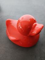 Oranje eend in spaarpot merk J Line te koop., Enlèvement