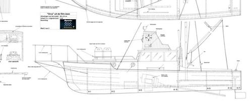 Plan de construction de l'Orca du film Jaws, Hobby & Loisirs créatifs, Modélisme | Bateaux & Navires, Neuf, Envoi