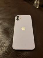 iPhone 11 lavendel kleur met accessoires 128 gb, 128 GB, Enlèvement, Utilisé, IPhone 11