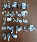 Ringen maat 18, Handtassen en Accessoires, Ringen, Verzenden, Nieuw, Overige kleuren, Dame of Heer