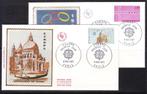 Postzegels : FDC's Europazegels 3, Postzegels en Munten, Postzegels | Europa | Overig, Ophalen of Verzenden, Overige landen, Gestempeld