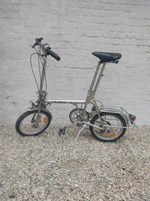 Di Blasi plooifiets vouwfiets, Fietsen en Brommers, Fietsen | Vouwfietsen, Gebruikt, Overige merken, Versnellingen, Ophalen