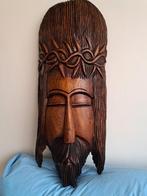 Masque ancien en bois  Ie Christ, Antiquités & Art, Enlèvement ou Envoi
