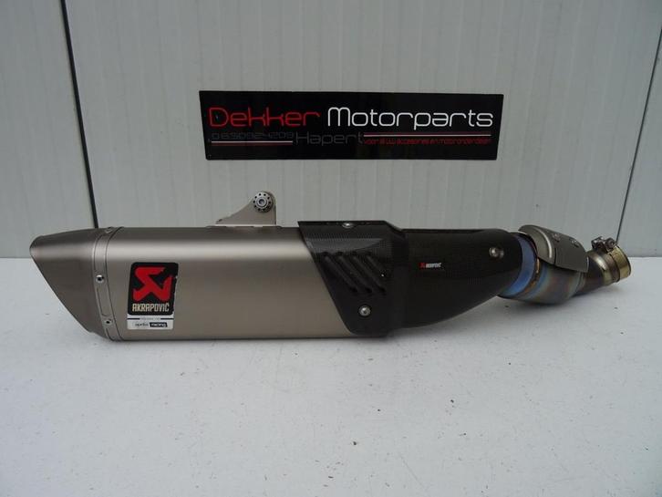 Akrapovic Titatium Demper Aprilia RSV4 / Tuono 1100 2017 >, Motoren, Onderdelen | Overige, Ophalen of Verzenden
