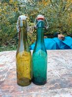 Oude  bierflessen brouwerij Pyck Verfaillie Poperinge, Verzamelen, Ophalen of Verzenden, Zo goed als nieuw