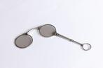 Zilveren Lorgnette vouwbril 19de eeuw, Ophalen of Verzenden, Zilver