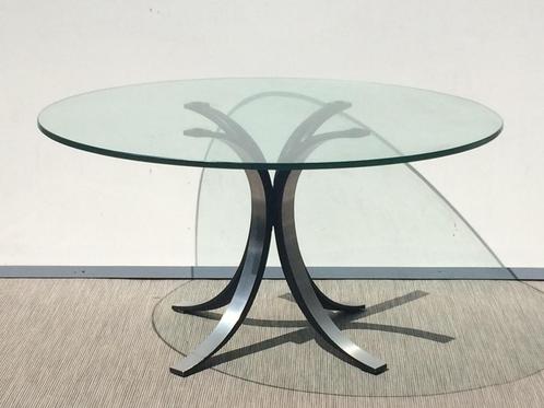 Vintage T69 by Osvaldo Borsani for Tecno hoge tafel XXL, Huis en Inrichting, Tafels | Eettafels, Gebruikt, 100 tot 150 cm, Vijf personen of meer