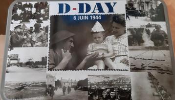 boîte en métal d-day, Enlèvement ou Envoi, Comme neuf, Biscuits