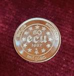 50 ECU, Ophalen of Verzenden, Goud