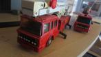 2 matchbox brandweerwagen K-39 snorkel fire engine, Ophalen of Verzenden, Gebruikt, Matchbox