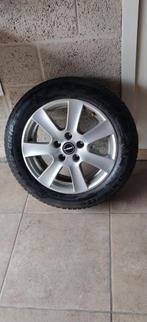 Audi A3 4 Semperitbanden  205/55 R16 Borbetvelgen, Auto-onderdelen, Banden en Velgen, Ophalen, Gebruikt, Banden en Velgen, Personenwagen