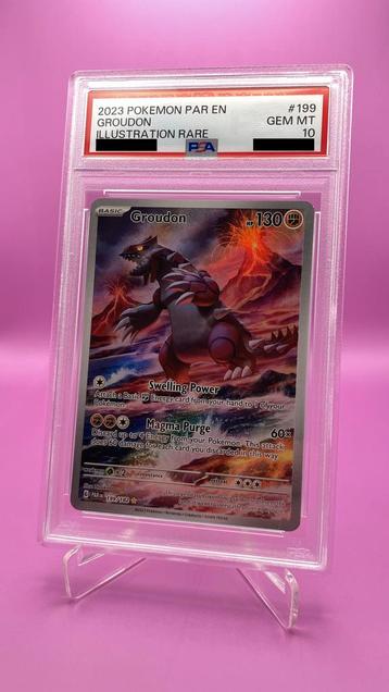 Pokémon - Groudon - PAR 199 - PSA 10 beschikbaar voor biedingen