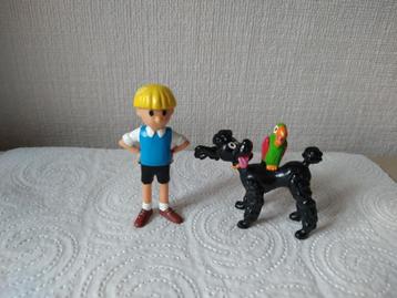 Vintage figuurtjes Jommeke, Pekkie en Flip   beschikbaar voor biedingen