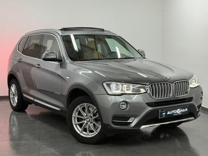 BMW X3 2.0 dA xDrive Euro6 - Boîte auto - Caméra, Autos, BMW, Entreprise, Achat, X3, 4x4, ABS, Caméra de recul, Phares directionnels