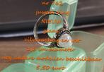 762. Juweel : ring , NIEUW , verzending inbegrepen, Handtassen en Accessoires, Ringen, Overige materialen, Verzenden, Wit, Nieuw