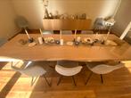 Grande table en chene naturel - comme neuve, Huis en Inrichting, Tafels | Eettafels, Ophalen