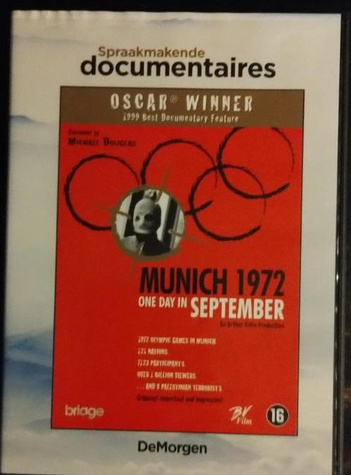 Munich 1972 DVD zo goed als nieuw!, CD & DVD, DVD | Documentaires & Films pédagogiques, Comme neuf, Politique ou Histoire, Envoi