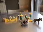 Playmobil vintage setje 4 schapen en 5 popjes en accessoires, Kinderen en Baby's, Los Playmobil, Gebruikt, Verzenden