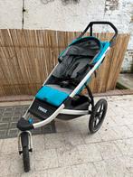 Thule Urban Glide 1 blauwe sportbuggy, Kinderen en Baby's, Buggy's, Ophalen, Gebruikt, Overige merken, Verstelbare rugleuning