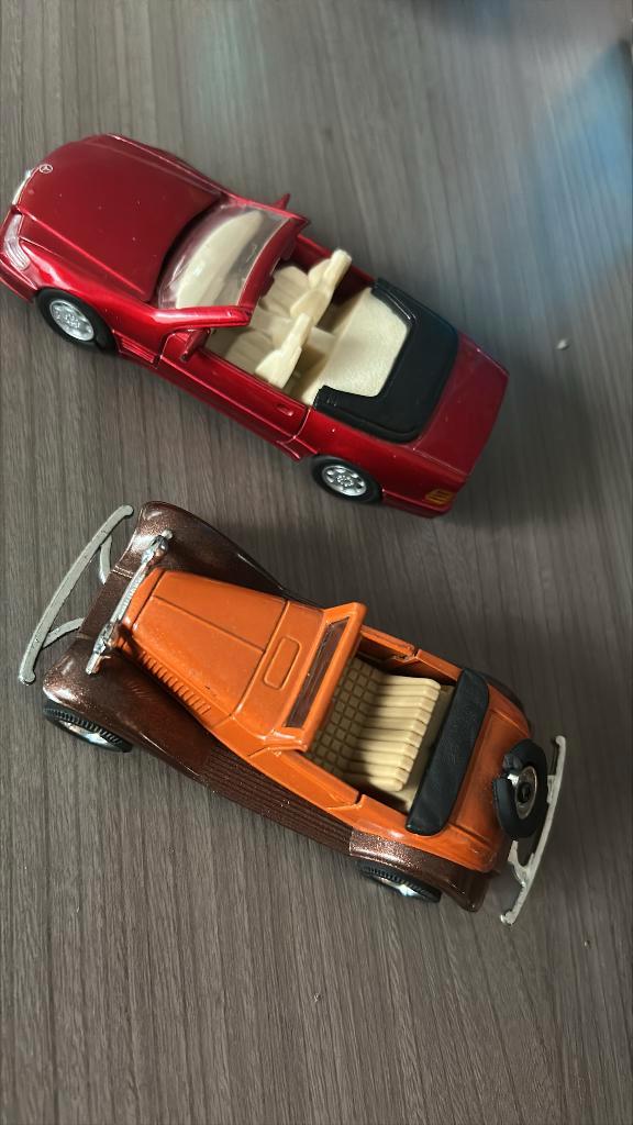 Set miniatuurauto’s Welly, Hobby en Vrije tijd, Modelauto's | 1:18, Gebruikt, Welly, Ophalen of Verzenden