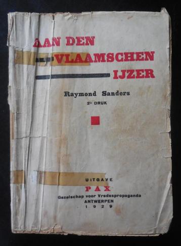 Aan den Vlaamschen IJzer - R. Sanders - 1929 beschikbaar voor biedingen